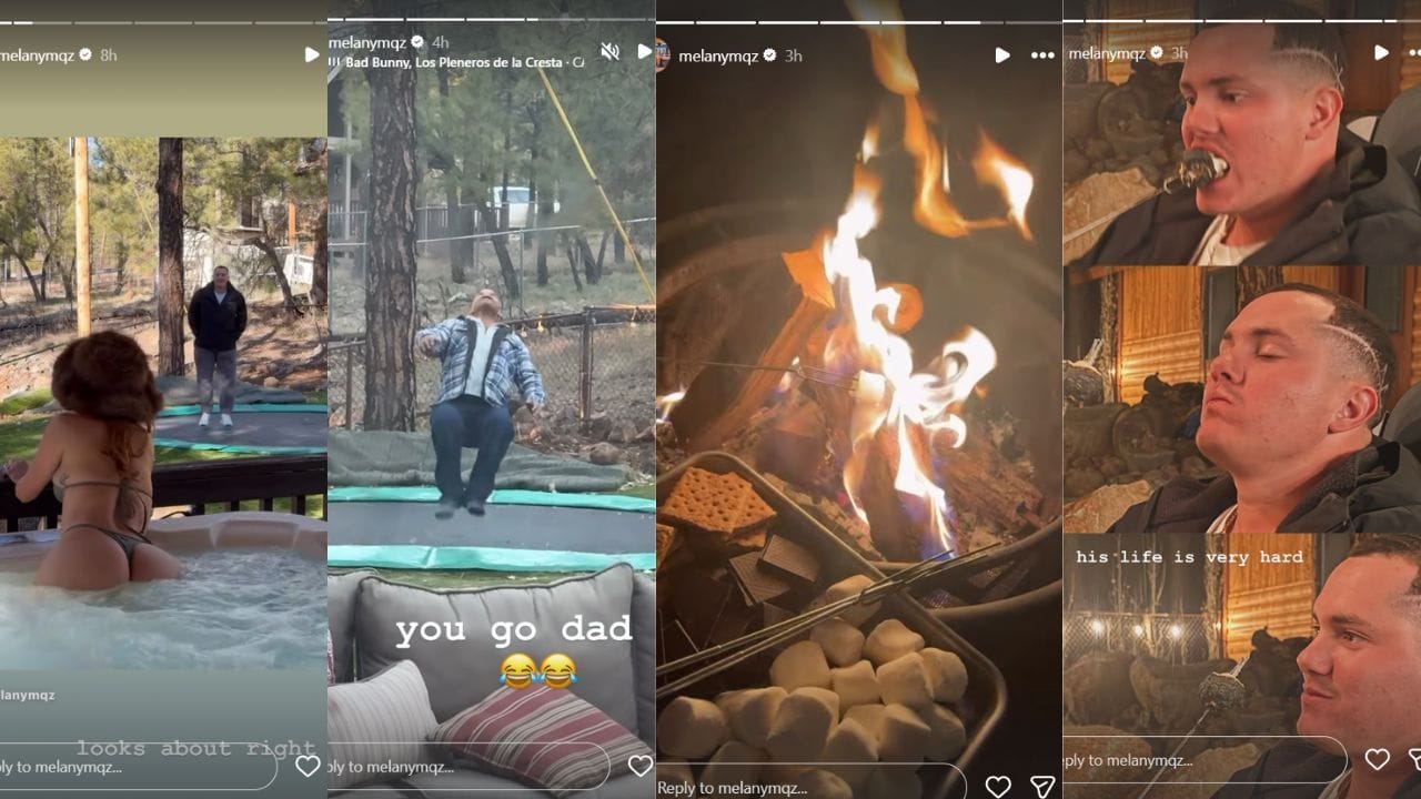 Melany&#039;s Instagram story