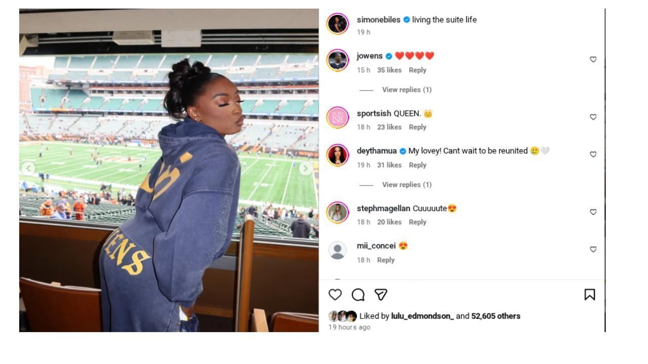 Zdroj: (Cez Instagram/ @simonebiles)