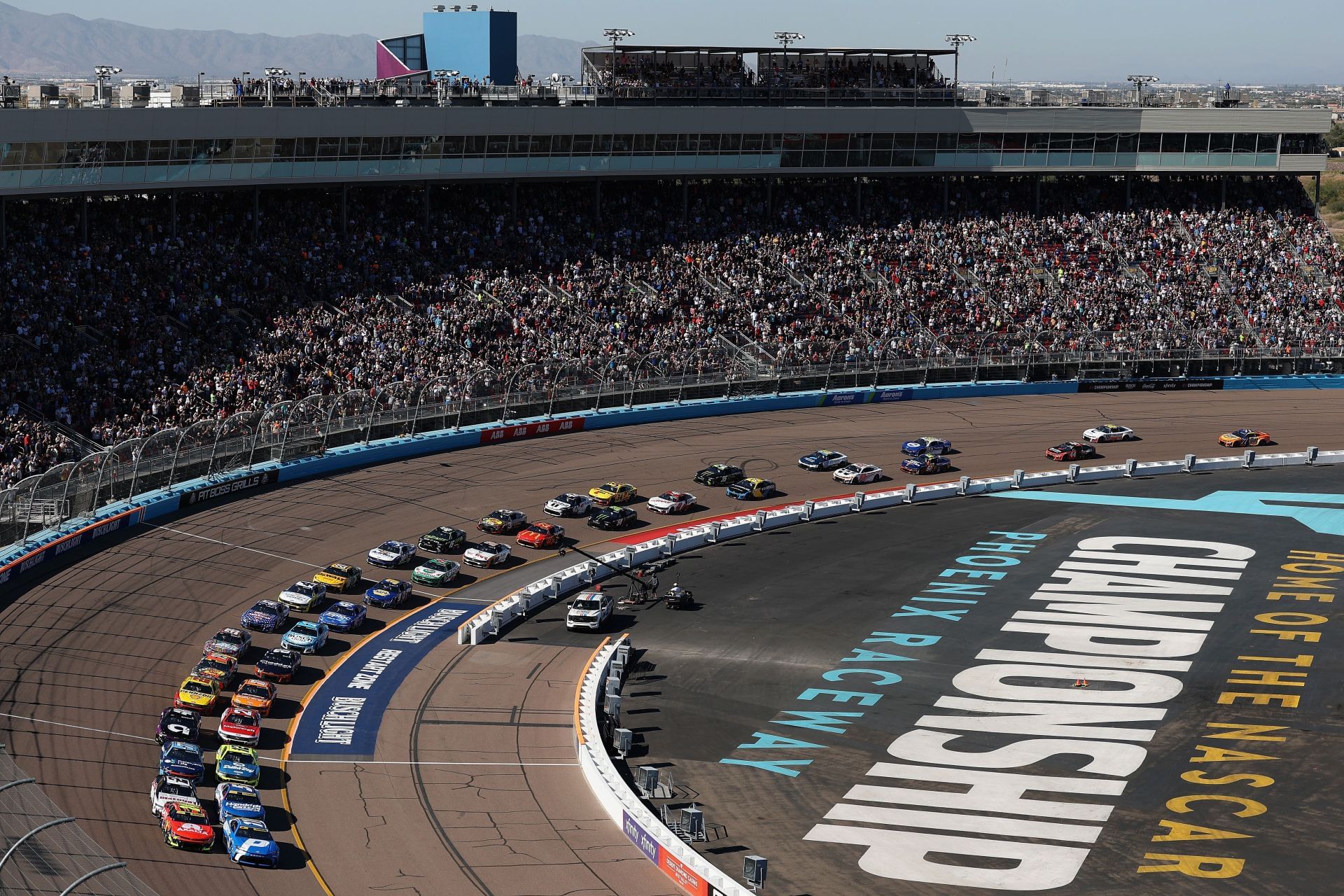 The Cup Series Championship race at Phoenix Raceway. Source: Getty