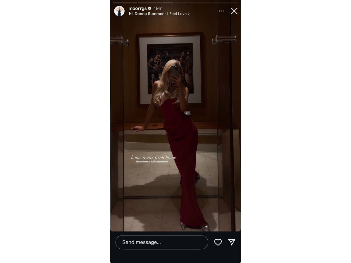 Morgan Riddle&#039;s Instagram story