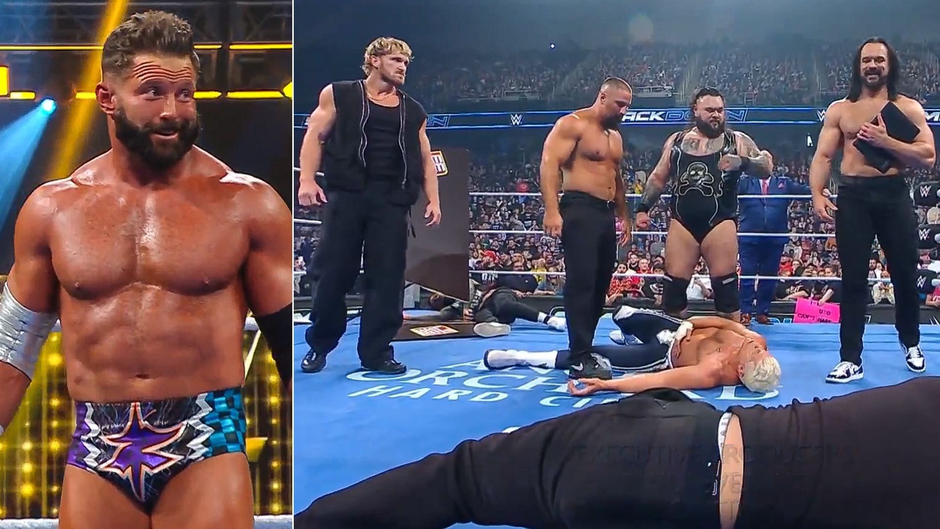 Zack Ryder is back on SmackDown. [Image credits: WWE on X]