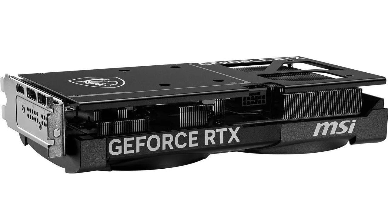 The MSI RTX 5070 has a thick heatsink for better thermal performance (Image via MSI)