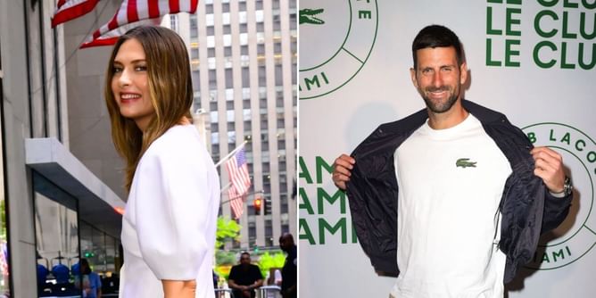 Maria Sharapova delightedly reacts to Novak Djokovic enjoying luxury off-season retreat in Turks and Caicos