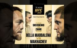 UFC 322 walkout songs: Tracks Jack Della Maddalena, Islam Makhachev, Valentina Shevchenko, and others have used before