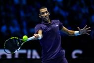 Auger-Aliassime at the Nitto ATP Finals 2025 - Day 6 - Source: Getty