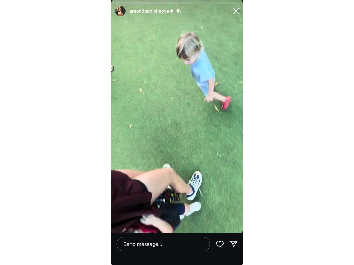 Anisimova&#039;s second story - via @amandaanisimova on Instagram