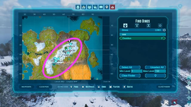 How to tame Ossidon in ARK Survival Ascended