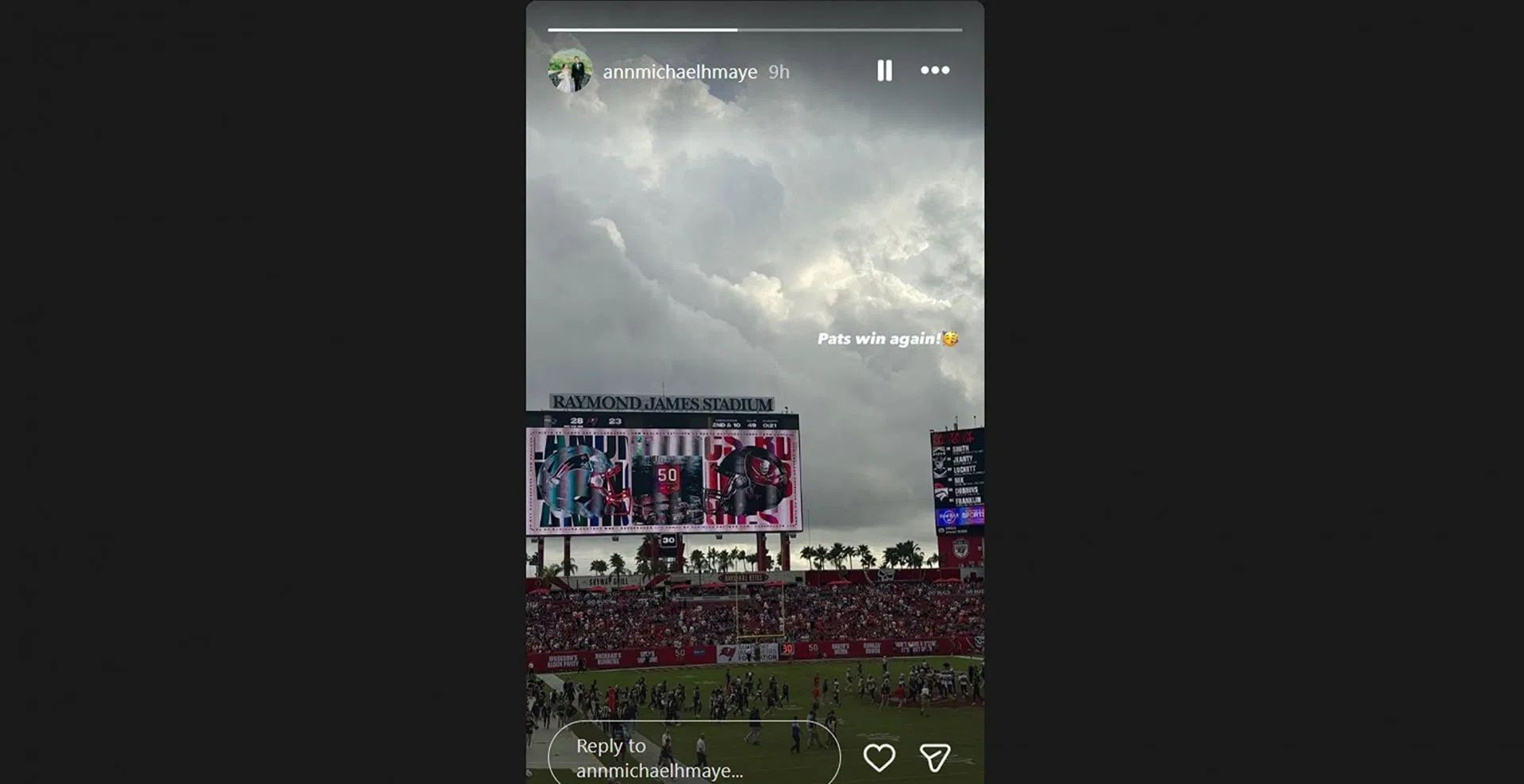 Drake Maye's wife Ann Michael