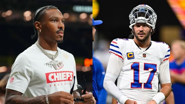 He threw me in the fire": Mecole Hardman Jr reveals Josh Allen's habit made  him feel left out on Day 1 of practice with Bills