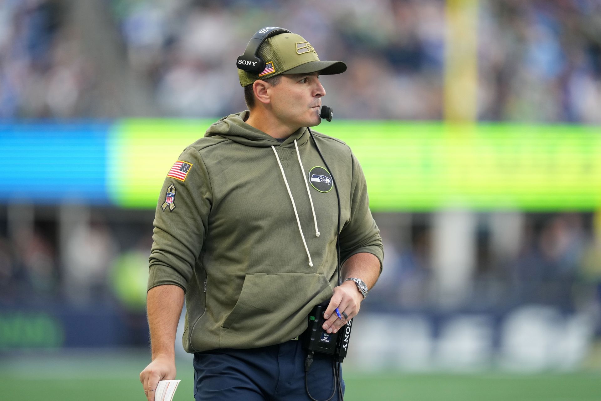 Mike Macdonald tại Arizona Cardinals v Seattle Seahawks - Nguồn: Getty