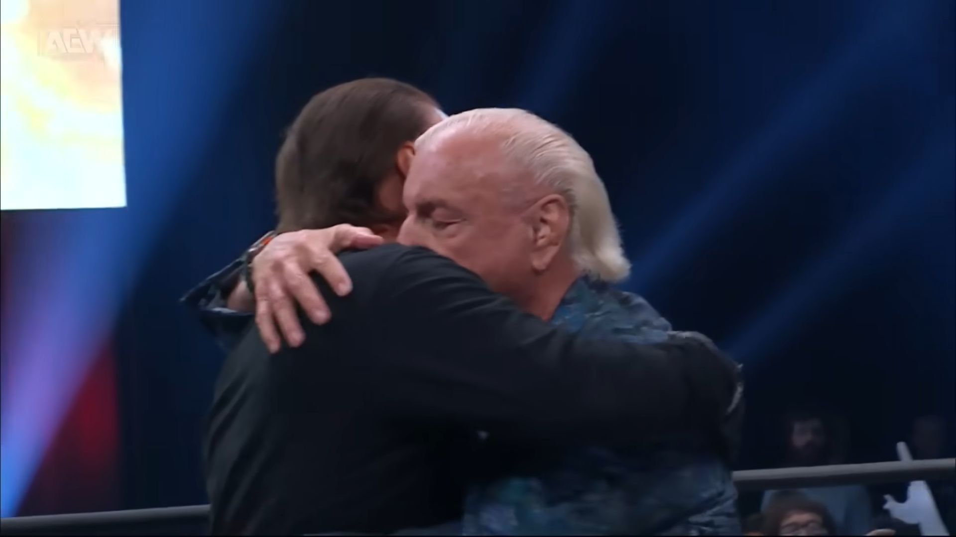 Sting and Ric Flair [Source: All Elite Wrestling on YouTube]