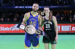 Steph Curry Explains Real Reason Behind Rocking Sabrina Ionescu’s Sneakers