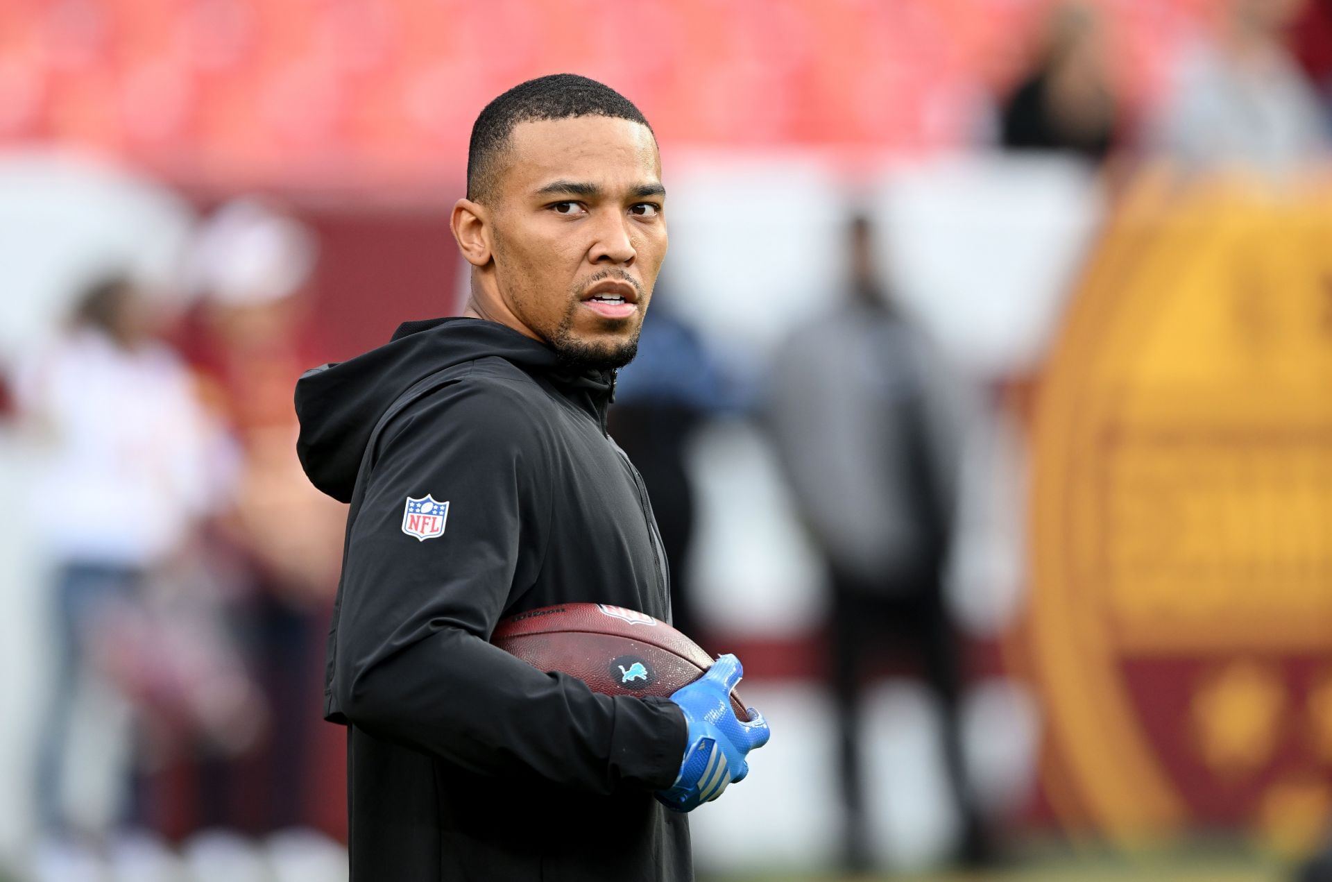 Wide receiver Amon-Ra St. Brown of the Detroit Lions – NFL 2025 – Zdroj: Getty