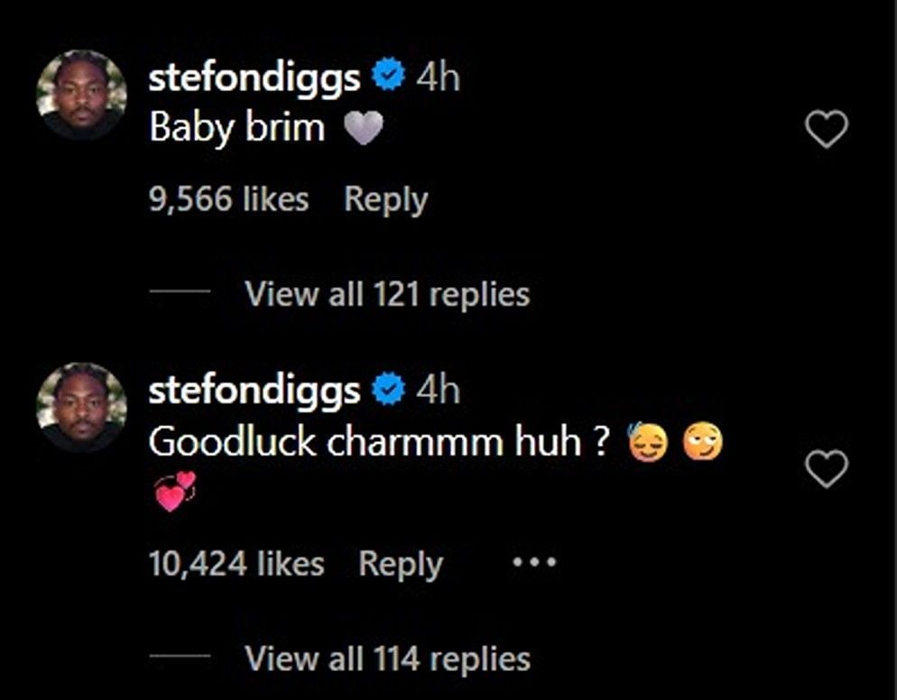 Stefon Diggs debuts new nickname for GF Cardi B after she acknowledges Patriots nation for first time since dating star WR/@iamcardib