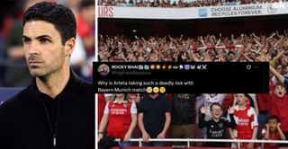 "Seems a bad idea", "Risky to play him" - Arsenal fans question Mikel Arteta's decision to start key player for UCL clash against Slavia Prague