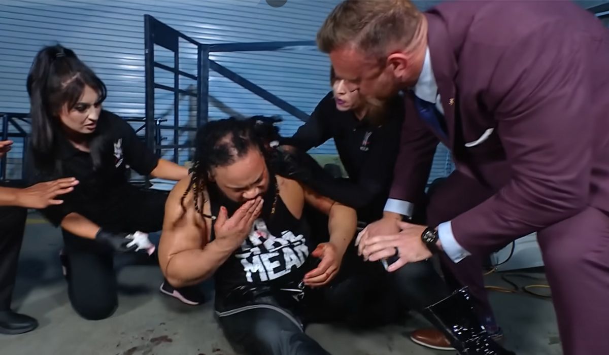 Jacob Fatu is a former US Champion. [Image credits: WWE on YouTube]