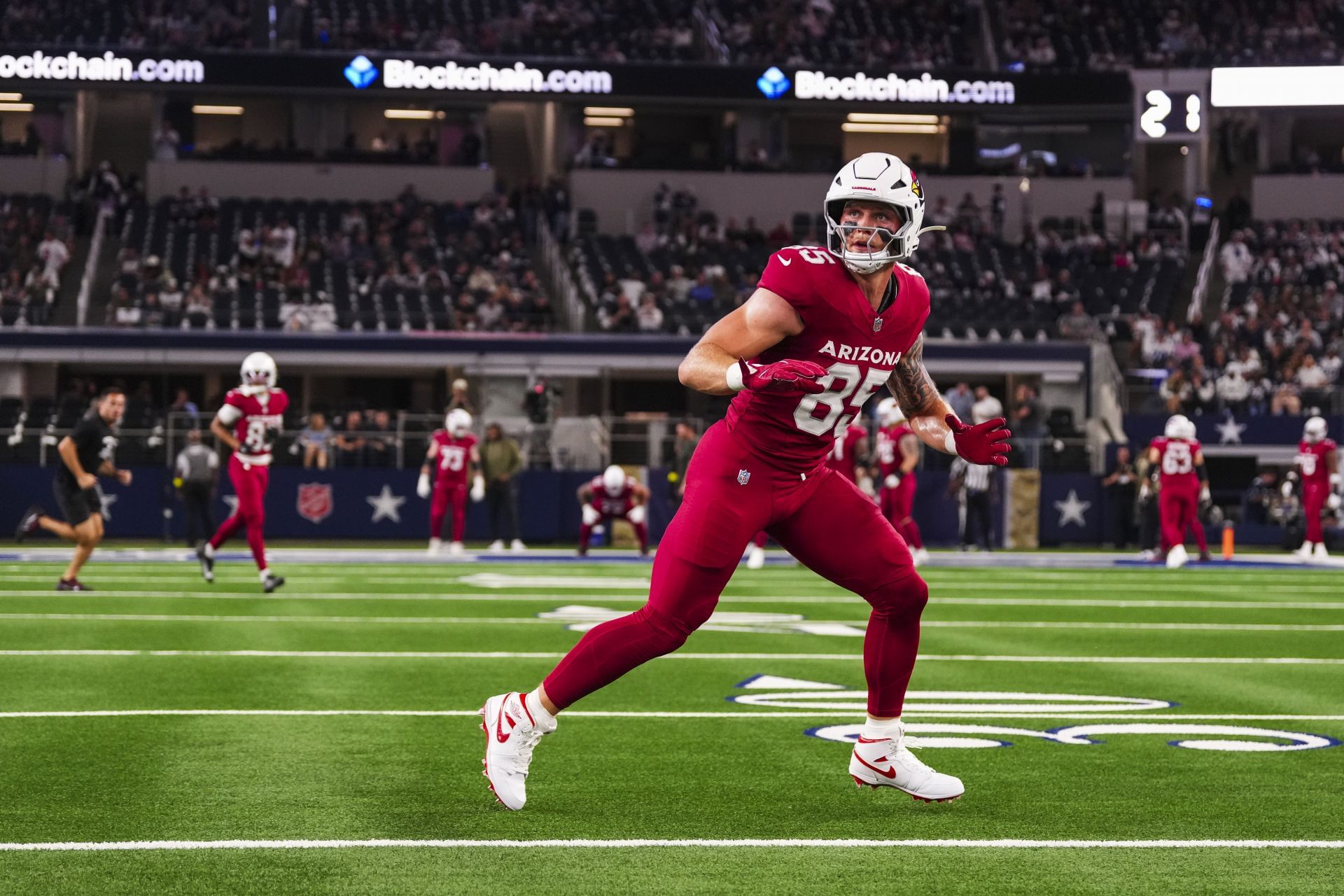 Trey McBride at Arizona Cardinals v Dallas Cowboys - NFL 2025 - Source: Getty