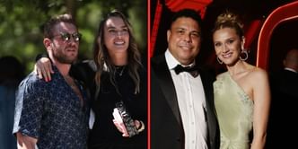 PICTURES: Aryna Sabalenka & boyfriend Georgios bond with soccer legend Ronaldo & wife Celina during Brazil getaway