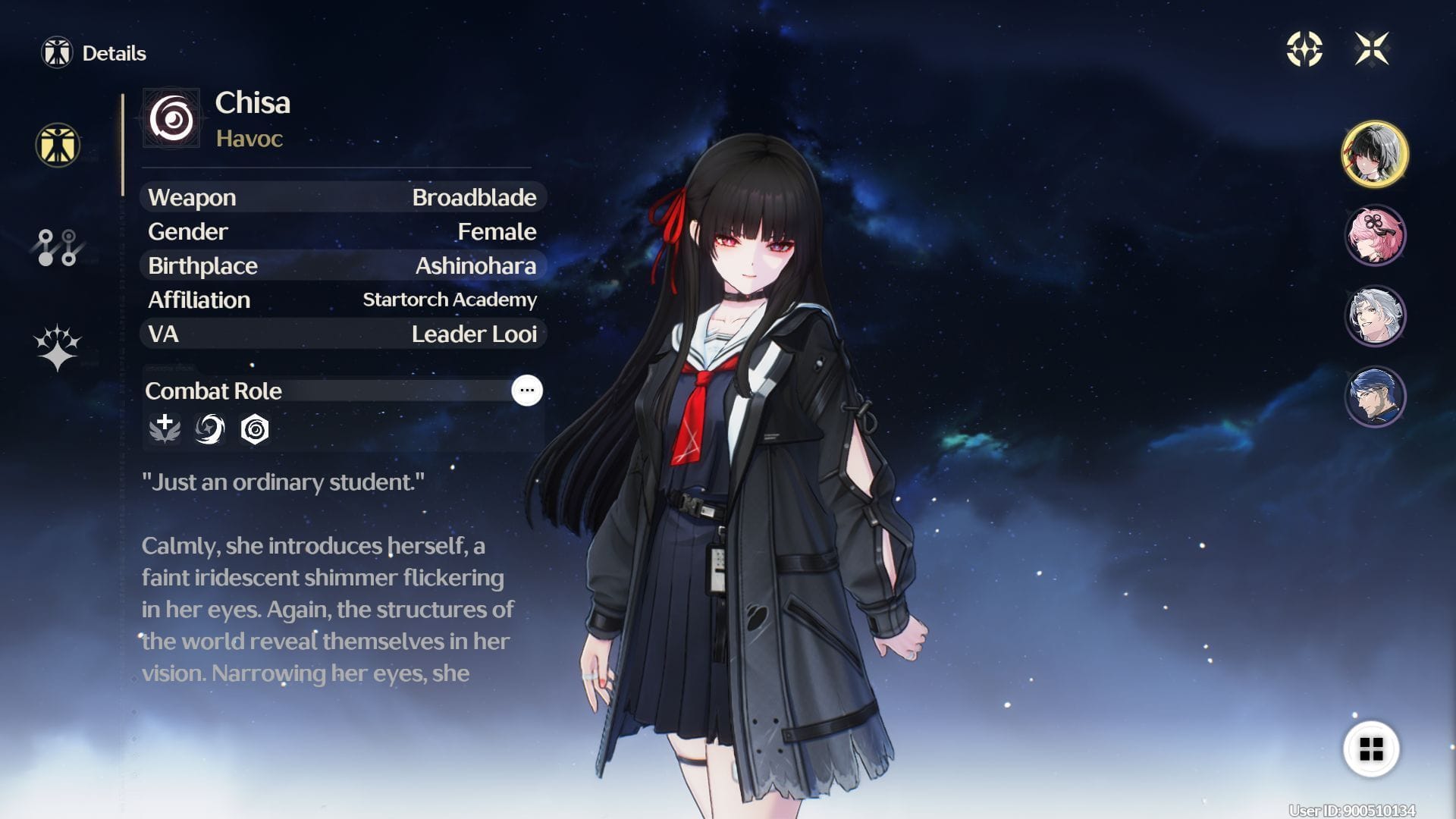 Chisa is a potent support unit (Image via Kuro Games)