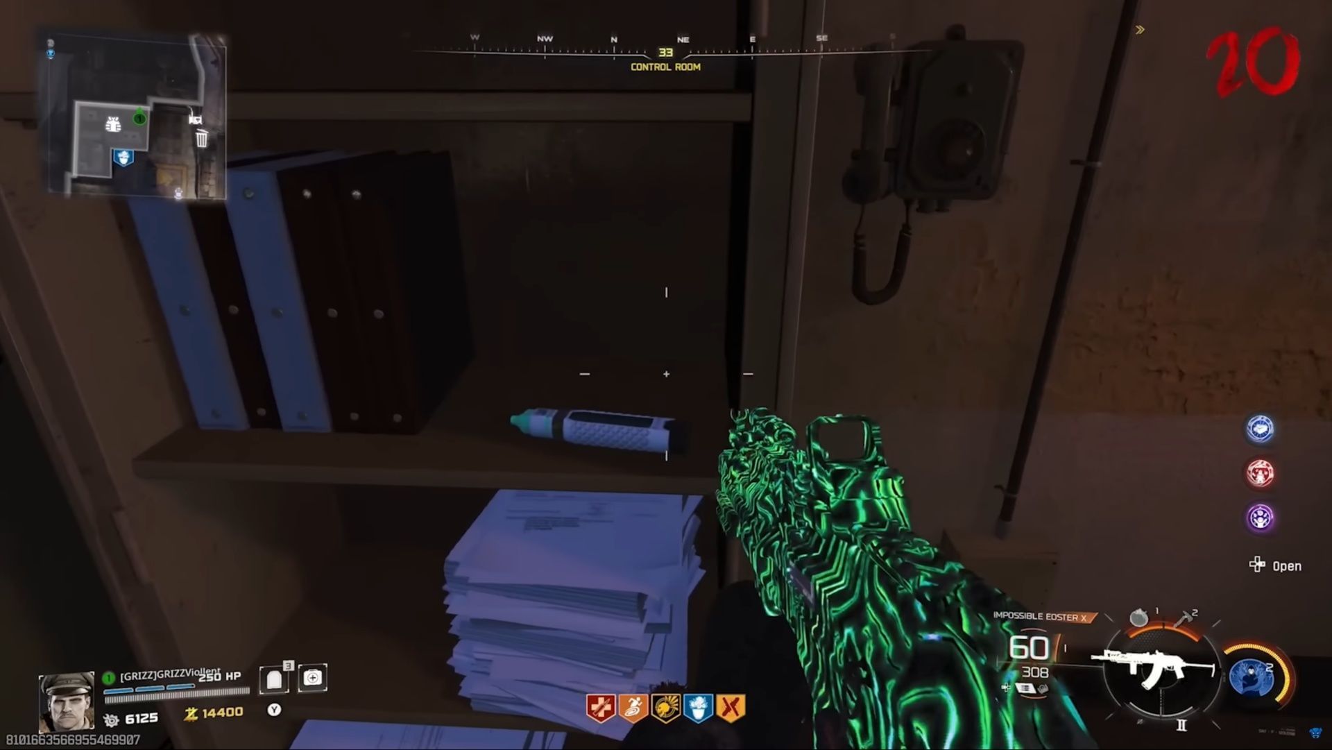 Collect the syringe (Image via Activision || YouTube/GRIZZ Viollent)