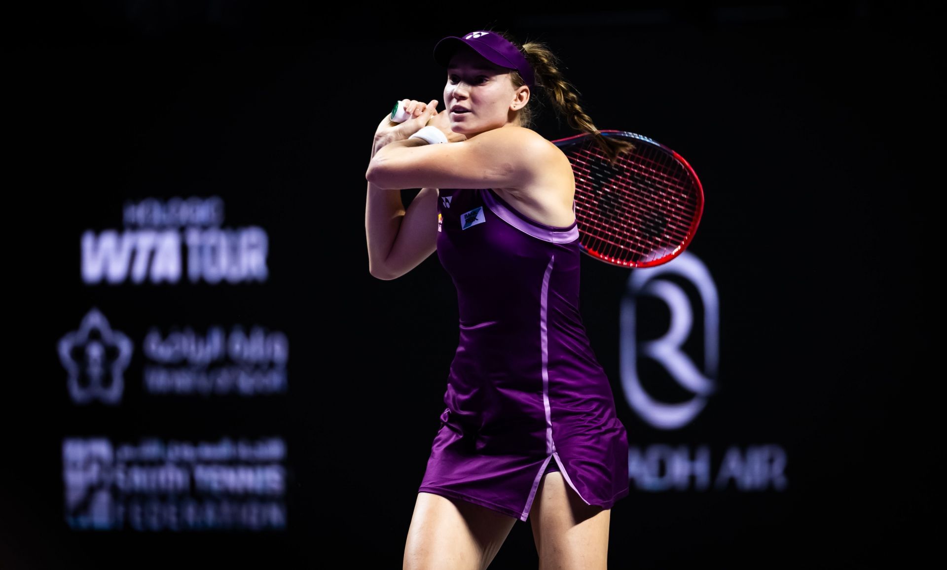 Rybakina na turnaji WTA Finals 2025 – 1. deň – Zdroj: Getty