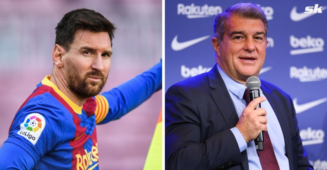Barcelona president Joan Laporta updates fans on Messi statue plans outside Camp Nou