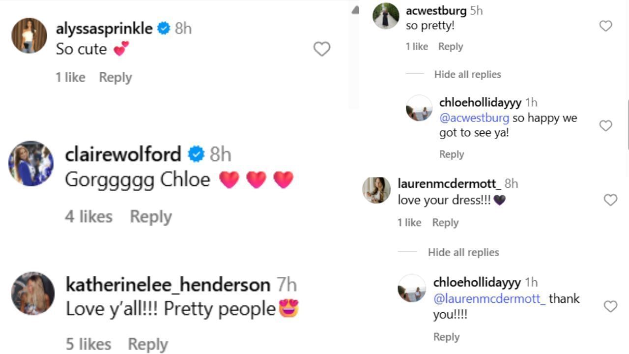 MLB wives react to Jackson Holliday&#039;s spouse Chloe&#039;s post [Credit: Instagram]