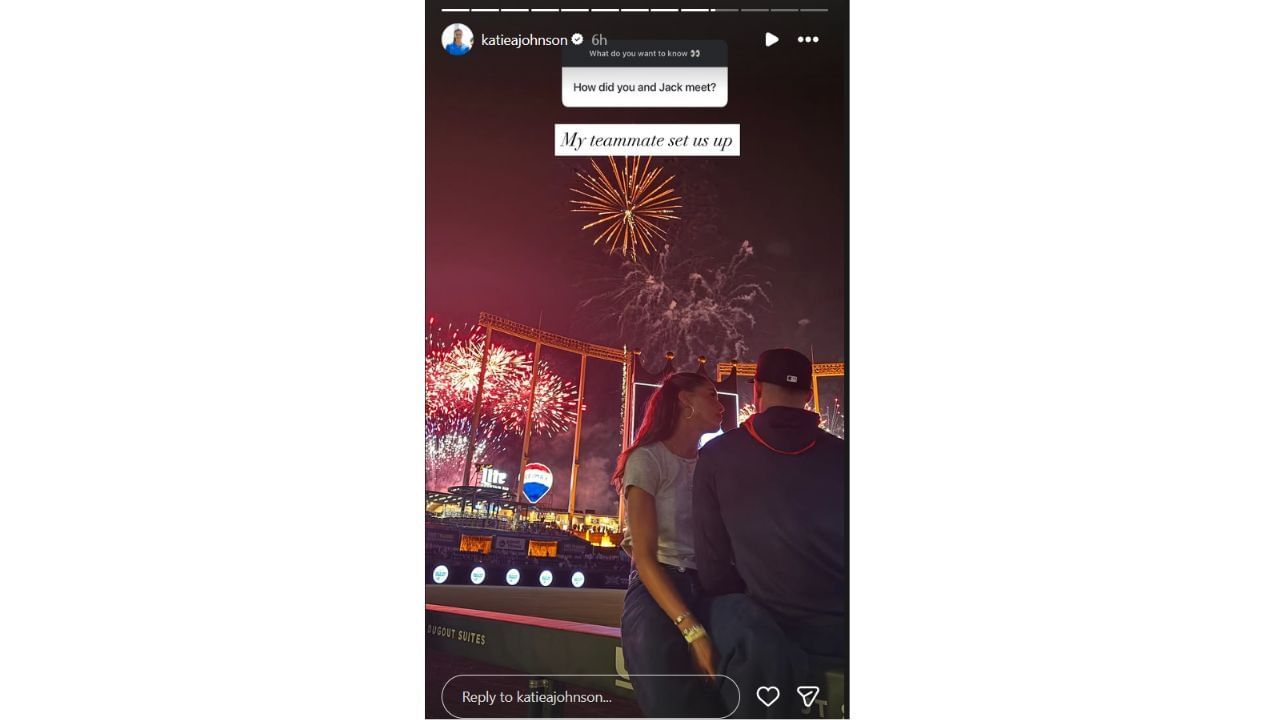 Katie&#039;s Instagram story