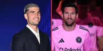 WATCH: Carlos Alcaraz bursts with excitement meeting Lionel Messi; plays special role after Inter Miami’s historic title win