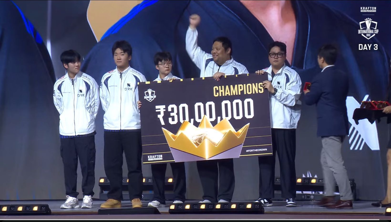 DRX wins BMIC 2025 (Image via YouTube/Krafton India Esports)