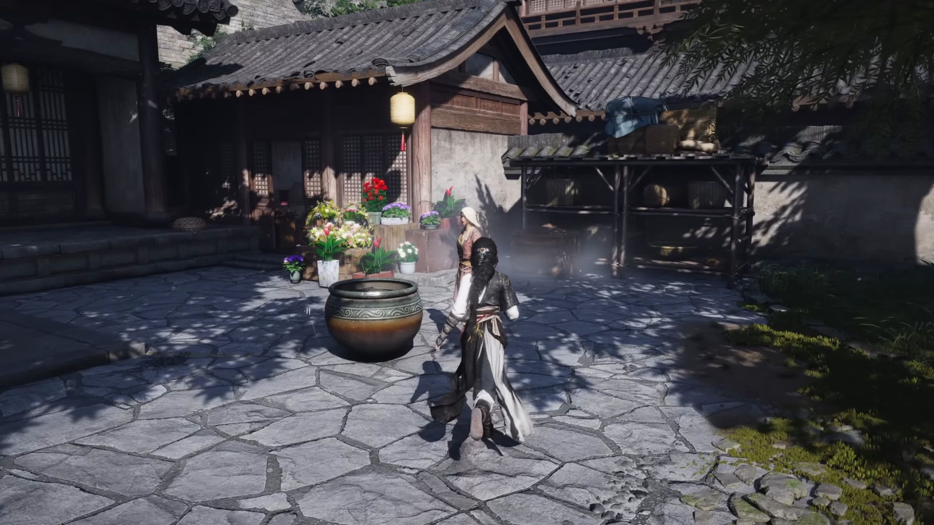 Talk to NPCs to befriend them (Image via NetEase Games)
