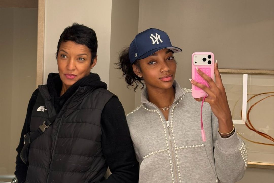 Angel Reese's Mom 'Loves' Daughters Surprise Visit as Chicago Sky Star's Unexpected Visit Brings Adorable Photo Moment