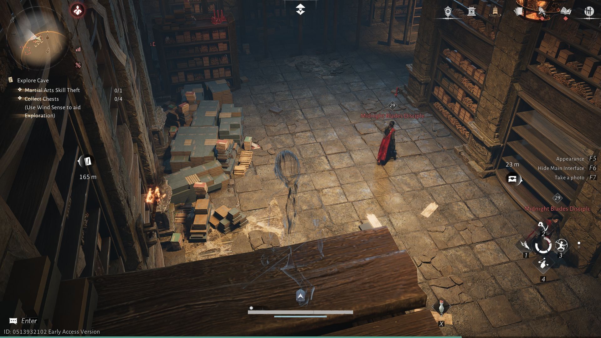 Climb the ladder (Image via NetEase Games)