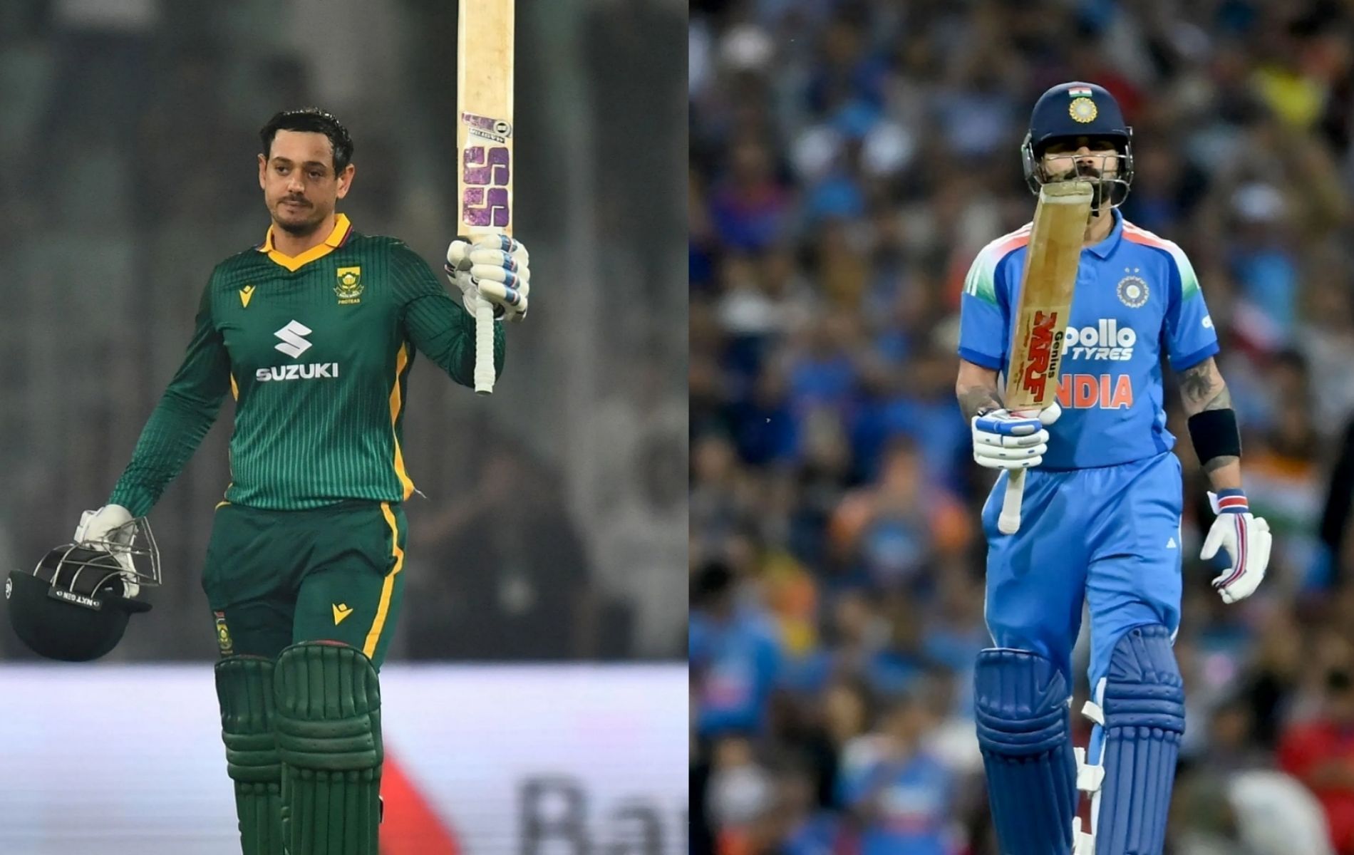 Quinton de Kock, Virat Kohli