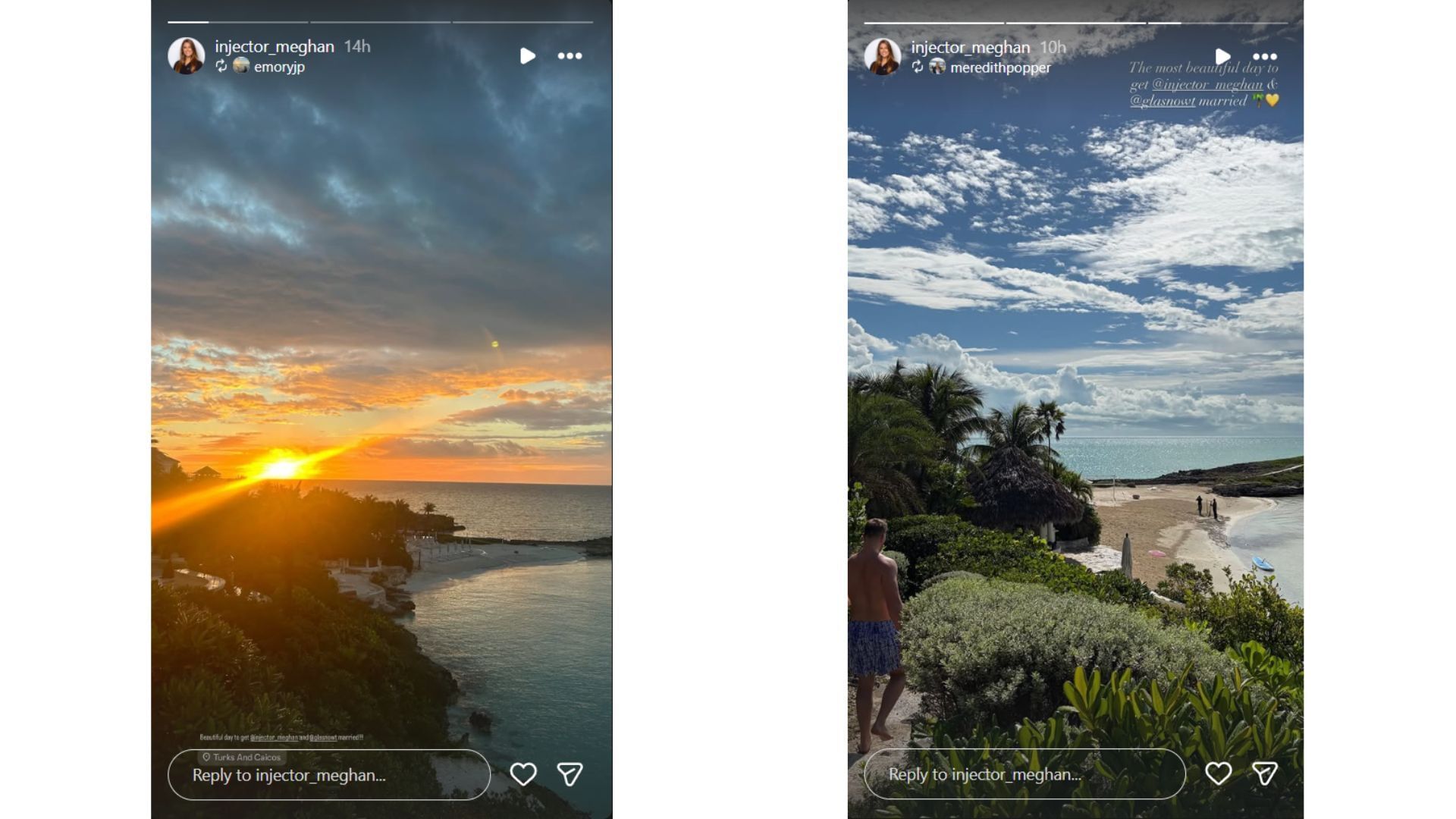 Meghan Murphy&#039;s stories on Instagram (Source: Instagram @injector_meghan)