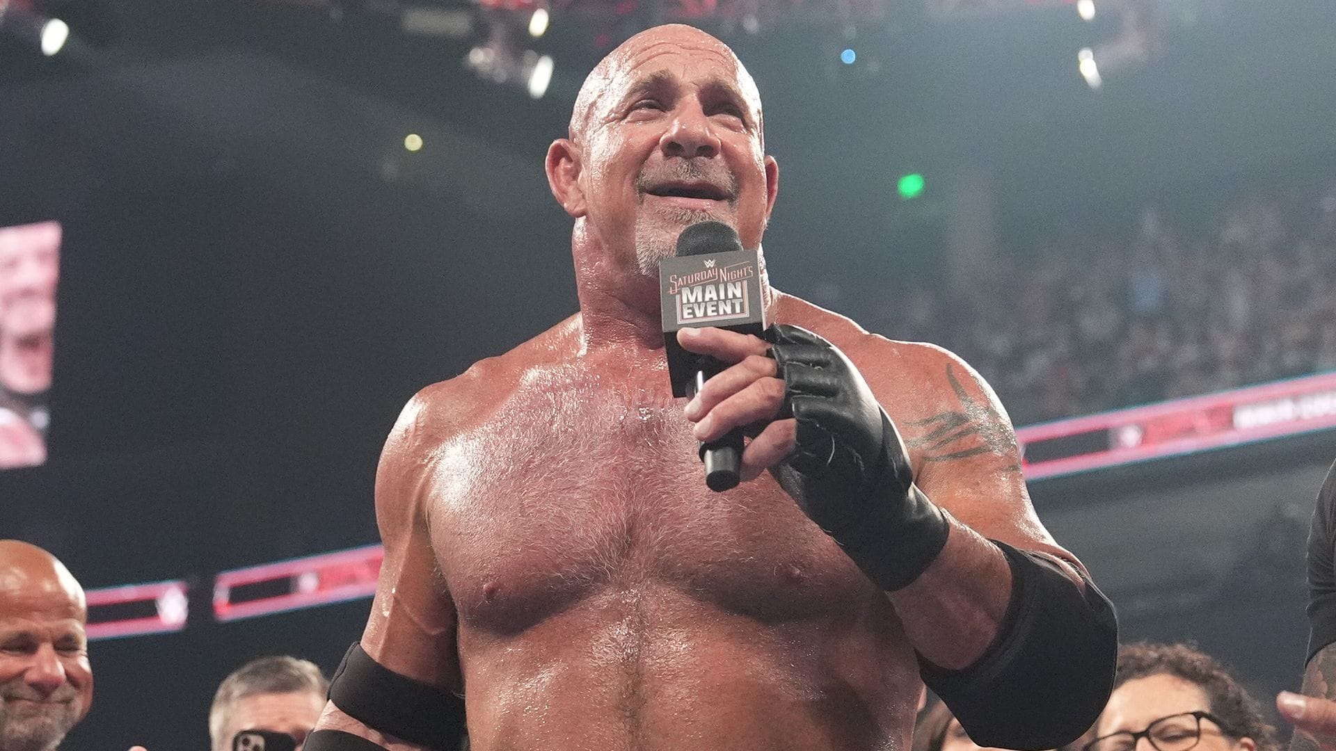 Goldberg at SNME (Pictures Courtesy: WWE.com)