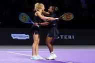 Townsend and Siniakova at the WTA Finals 2025 - Day 4 - Source: Getty