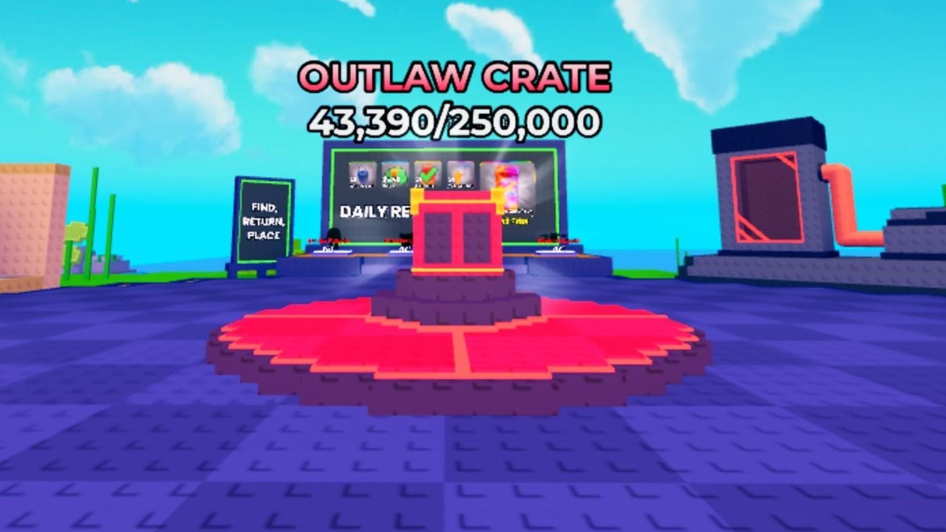 The Outlaw Plant Crate (Image via Roblox)