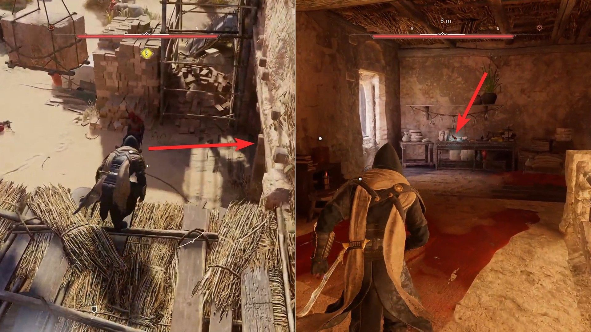 Vstúpte do domu a získajte kľúč hore (obrázok cez Ubisoft)