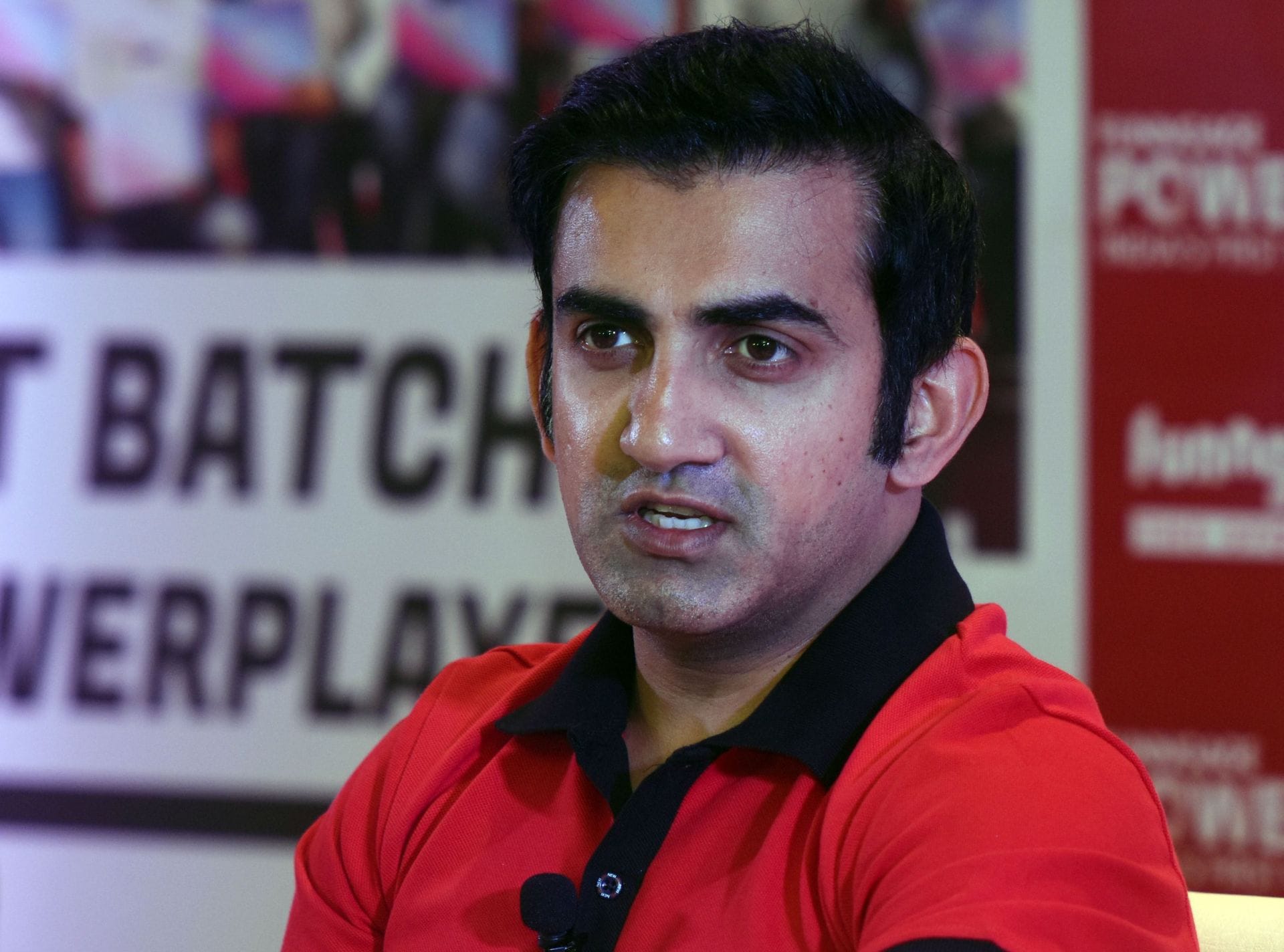 BJP MP Gautam Gambhir Addresses A Press Conference In Patna - Source: Getty