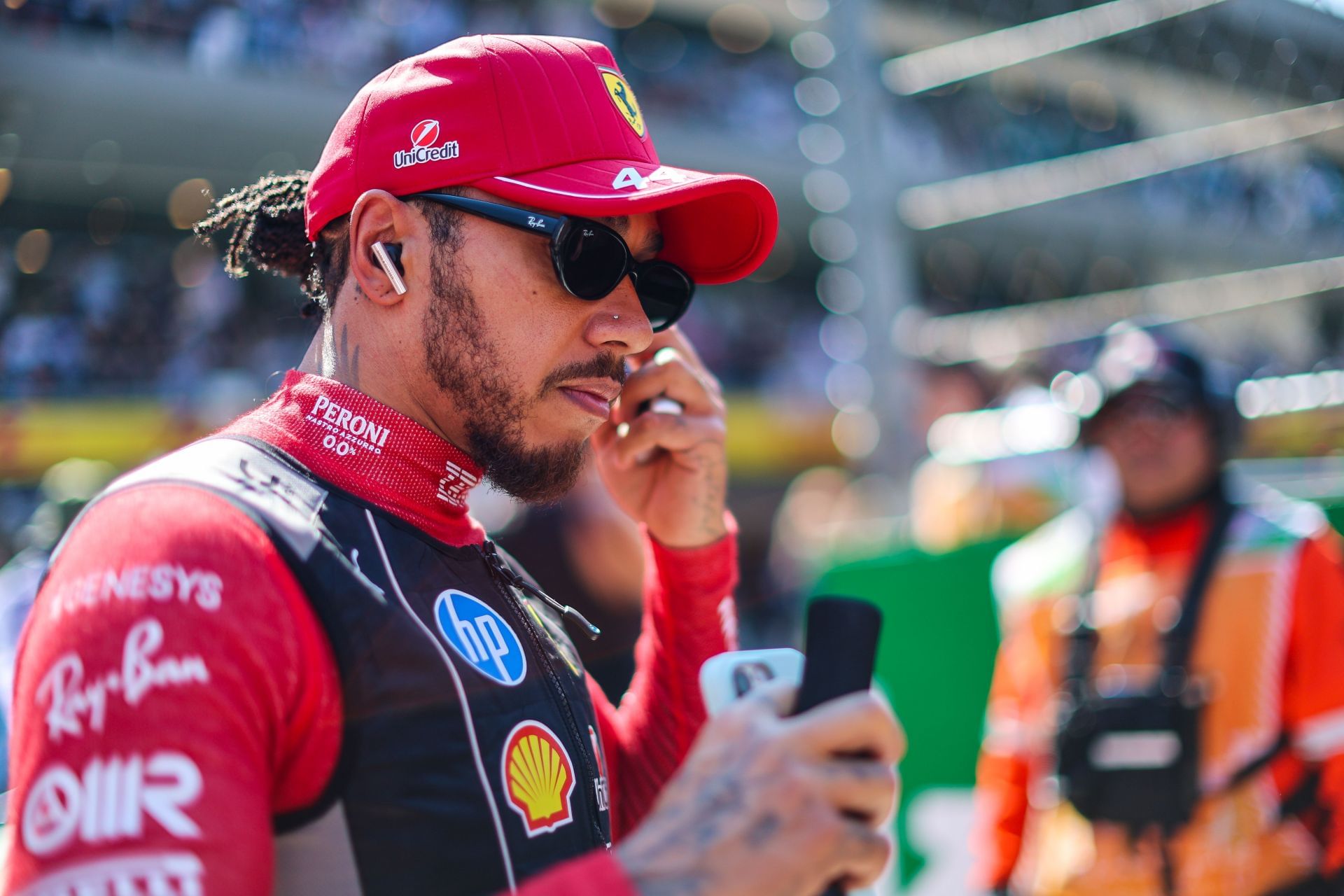 Ferrari&#039;s Lewis Hamilton at the 2025 F1 Grand Prix of Mexico race weekend - Source: Getty
