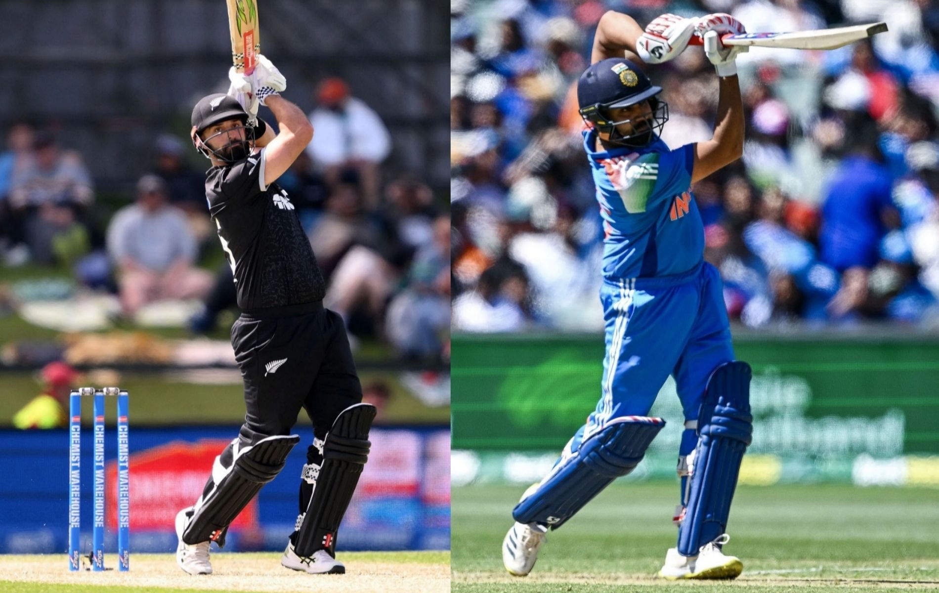 Daryl Mitchell, Rohit Sharma