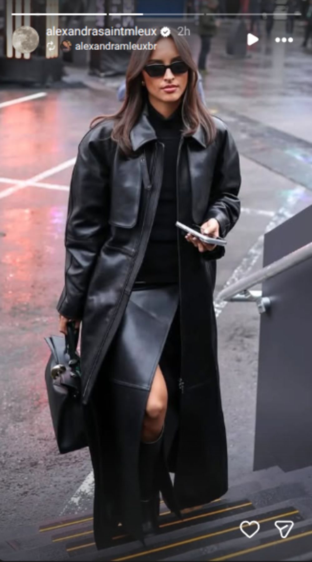 Alexandra Saint Mleux via Instagram stories