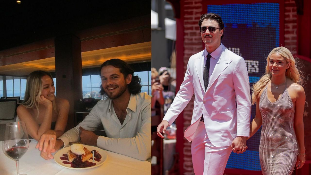 Paul Skenes and girlfriend Olivia Dunne steal the spotlight in glamorous formal wear for Jared Jones &amp; Rylie Fox