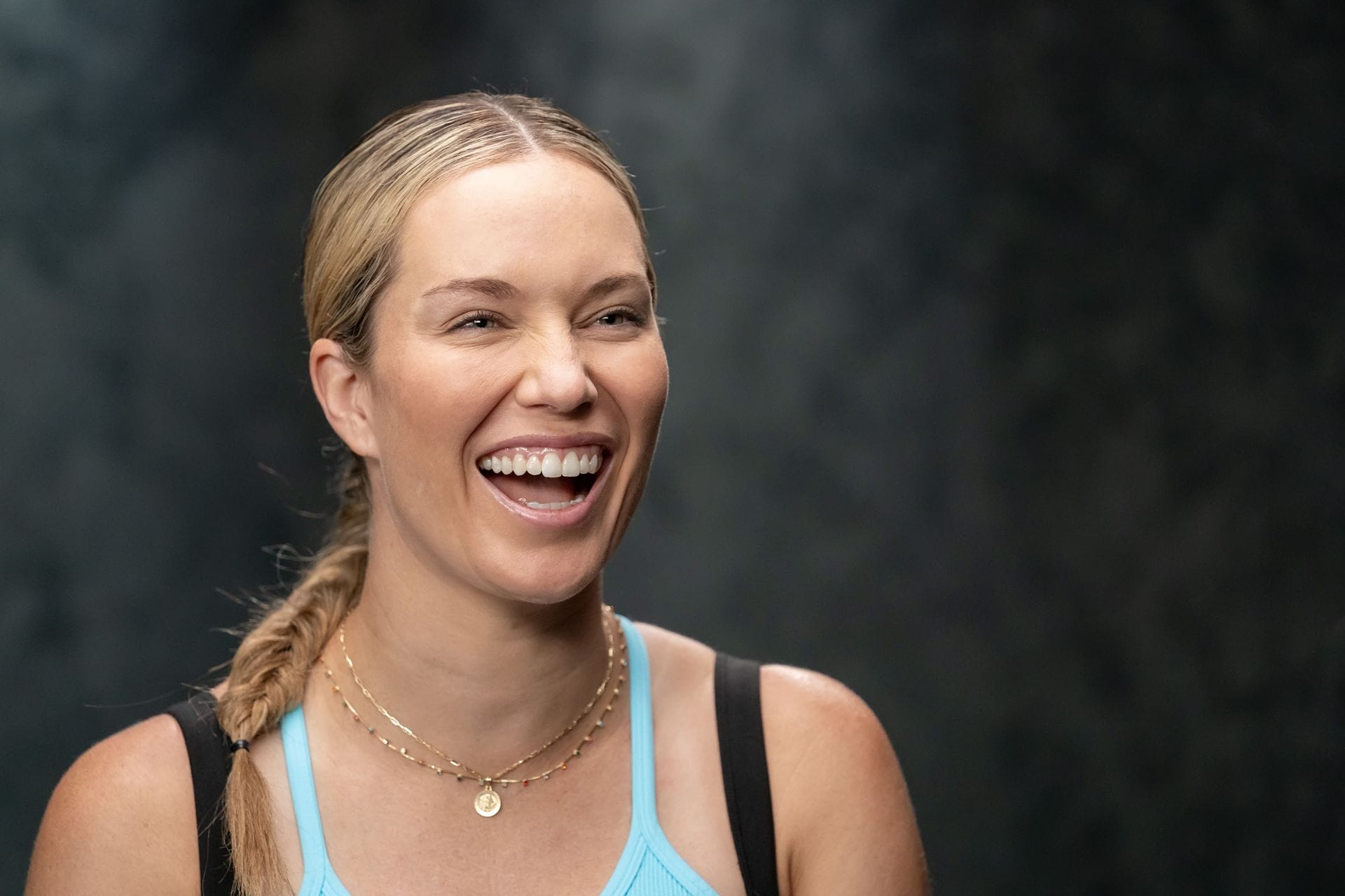 PICTURES: Danielle Collins dons brown bikini for sunkissed outing on the water as she enjoys her off-season