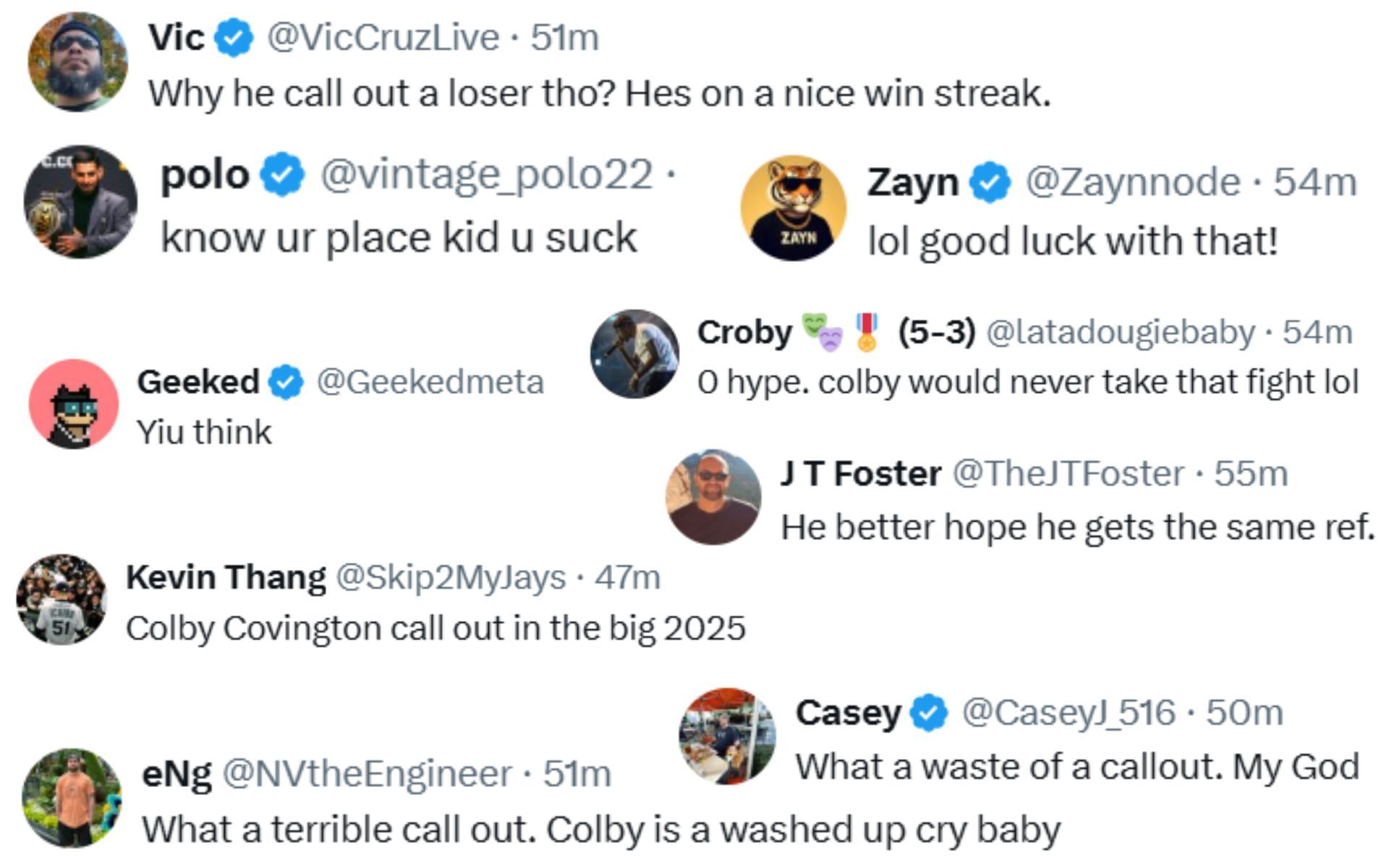 Screenshots courtesy: @ufc on X