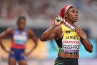 Shelly-Ann Fraser-Pryce at the World Athletics Championships Tokyo 2025 - Source: Getty