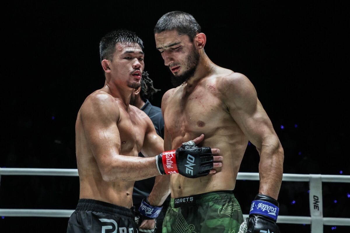 Christian Lee and Alibeg Rasulov - Photo by ONE Championship