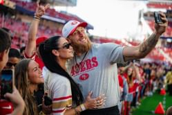 George Kittle's wife Claire issues 'sweet a*s' reply to 49ers TE for ignoring her call during presser after 41-22 win vs. Cardinals
