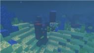 The coral zombie nautilus in Minecraft can be found in all warm ocean biomes in your world (Image via Sportskeeda Gaming || Mojang Studios)